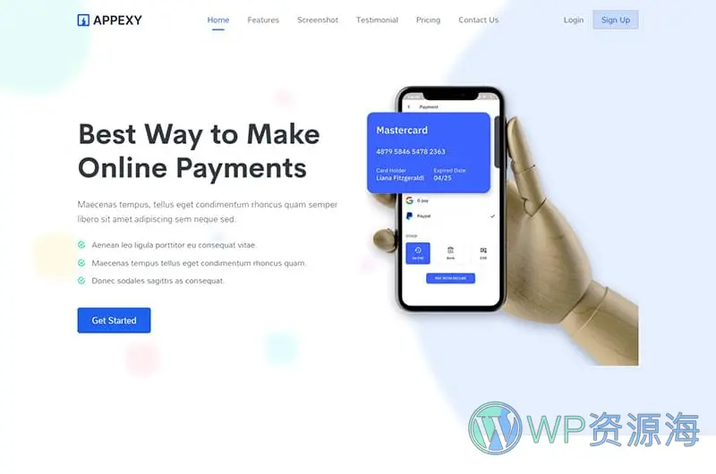 Appexy-漂亮多用途企业网站模板多版本下载插图7-WP资源海