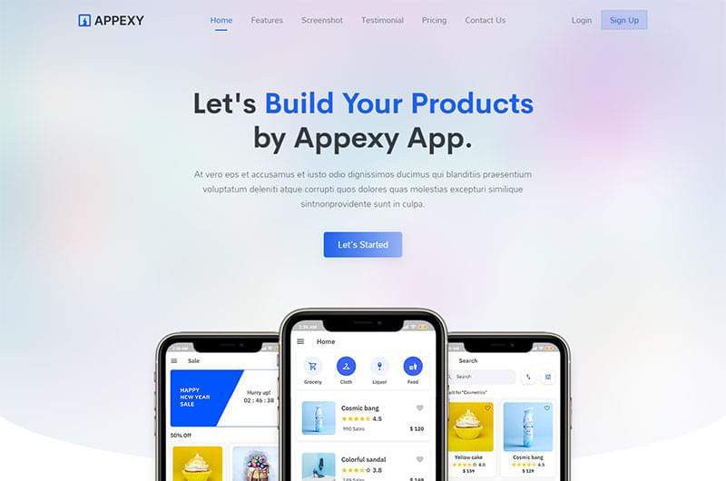 Appexy-漂亮多用途企业网站模板多版本下载图片9