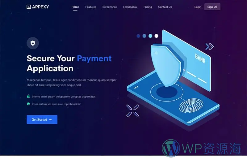 Appexy-漂亮多用途企业网站模板多版本下载插图8-WP资源海