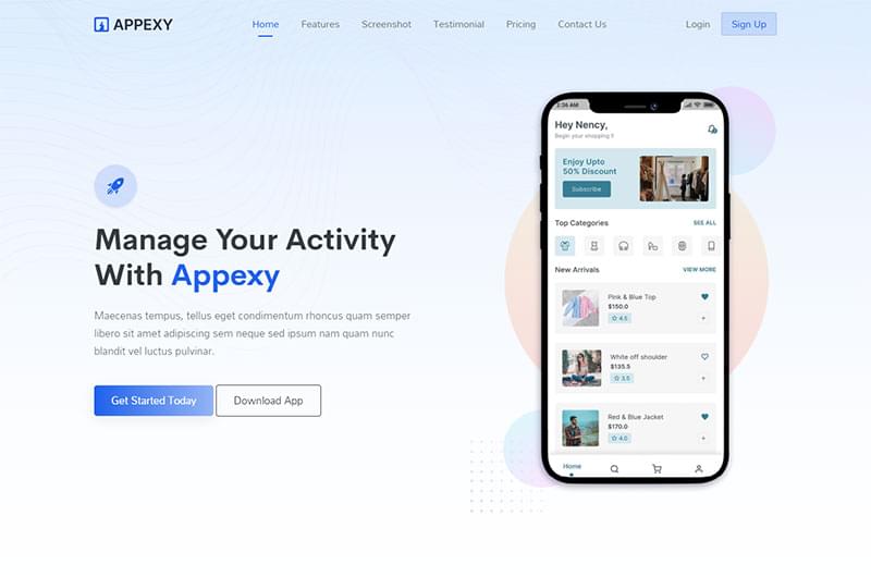 Appexy-漂亮多用途企业网站模板多版本下载图片6