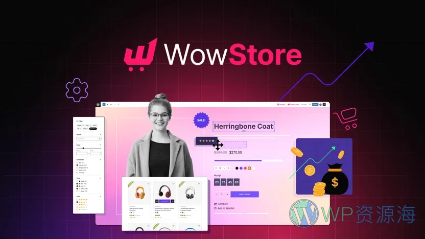 WowStore Pro-Woo商城优化美化古腾堡扩展插件插图-WP资源海