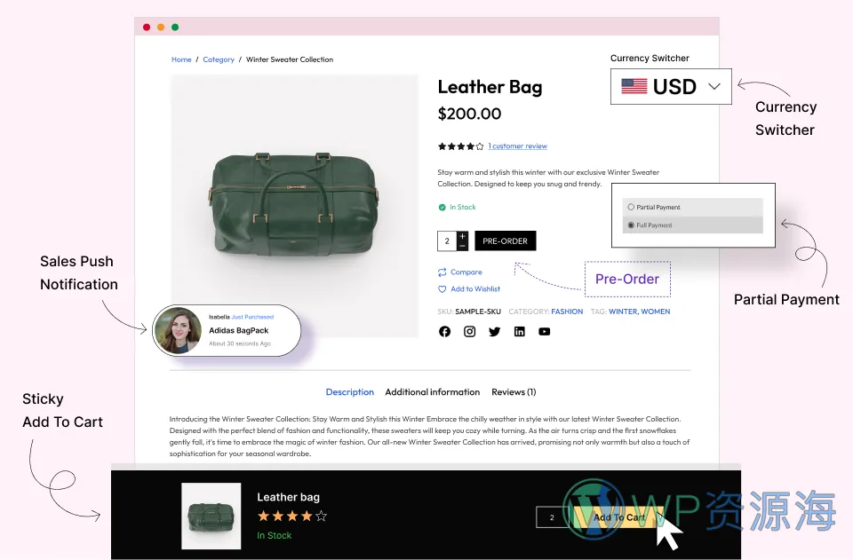 WowStore Pro-Woo商城优化美化古腾堡扩展插件插图30-WP资源海