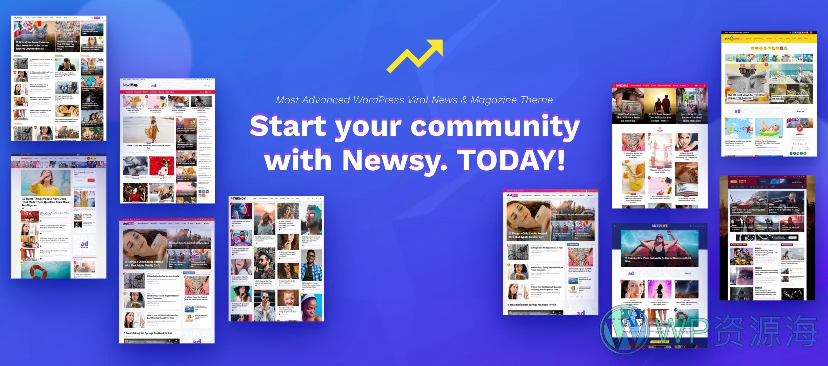 Newsy-新闻博客自媒体网站WordPress主题插图2-WP资源海