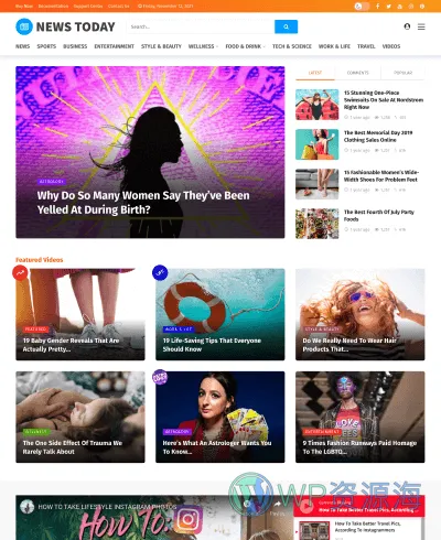 Newsy-新闻博客自媒体网站WordPress主题插图18-WP资源海