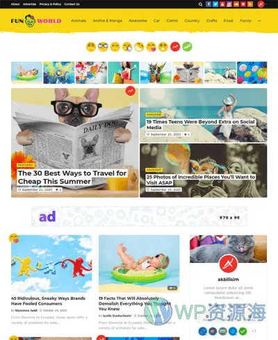 Newsy-新闻博客自媒体网站WordPress主题插图9-WP资源海