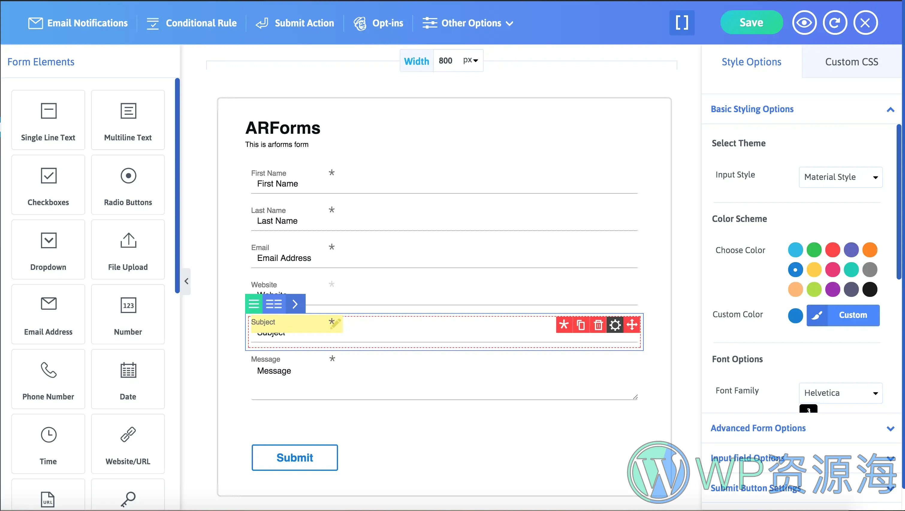 ARForms-功能强大的WordPress表单插件带全扩展插图2-WP资源海