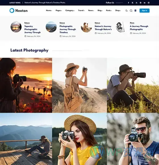 Neoton-漂亮且强大的新闻杂志博客WordPress主题插图8-WP资源海