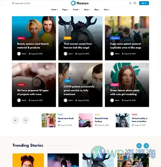 Neoton-漂亮且强大的新闻杂志博客WordPress主题插图19-WP资源海