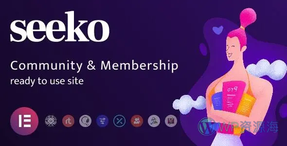 Seeko-婚恋交友与教育培训社区WordPress主题插图-WP资源海