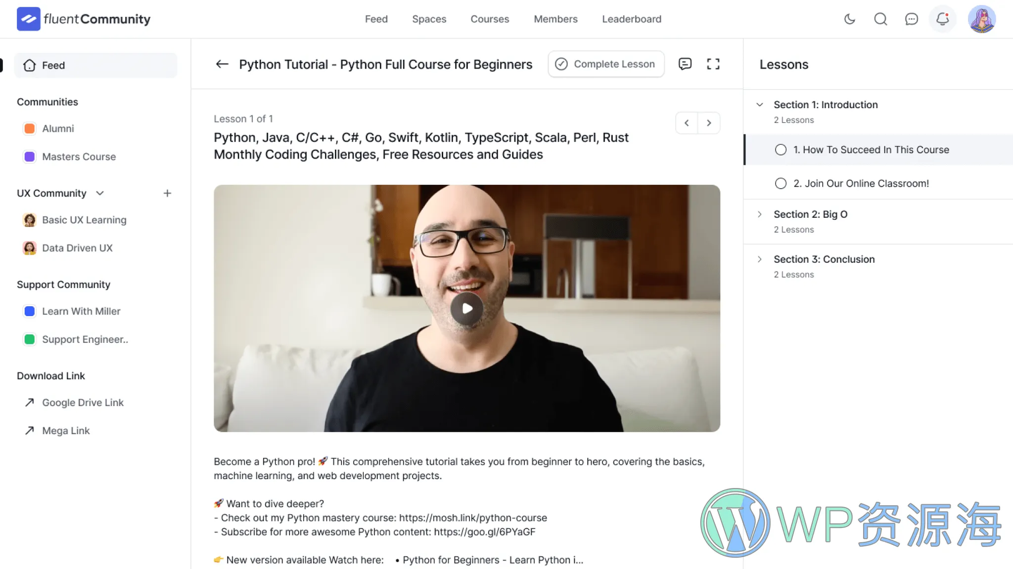 FluentCommunity Pro-轻量级社区论坛在线课程WordPress插件插图7-WP资源海