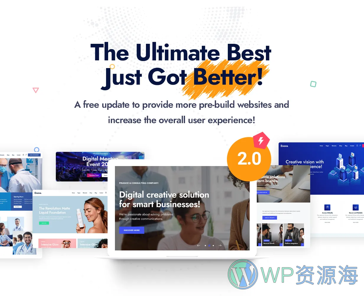 Enova-多用途企业网站模板WordPress主题插图2-WP资源海
