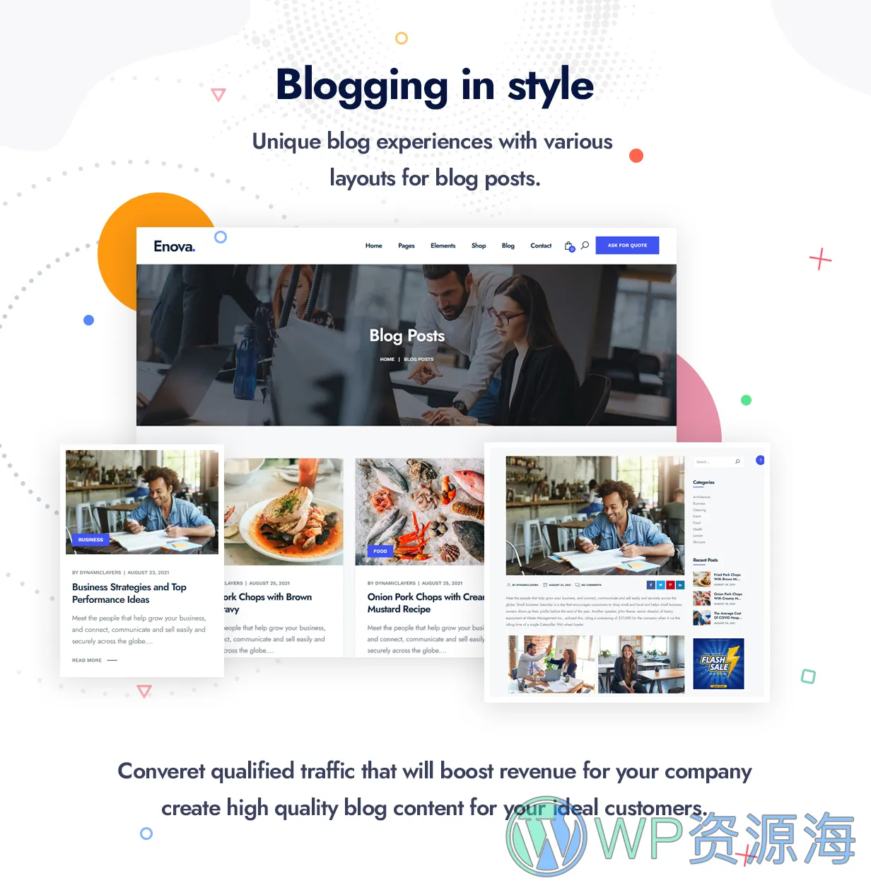 Enova-多用途企业网站模板WordPress主题插图8-WP资源海