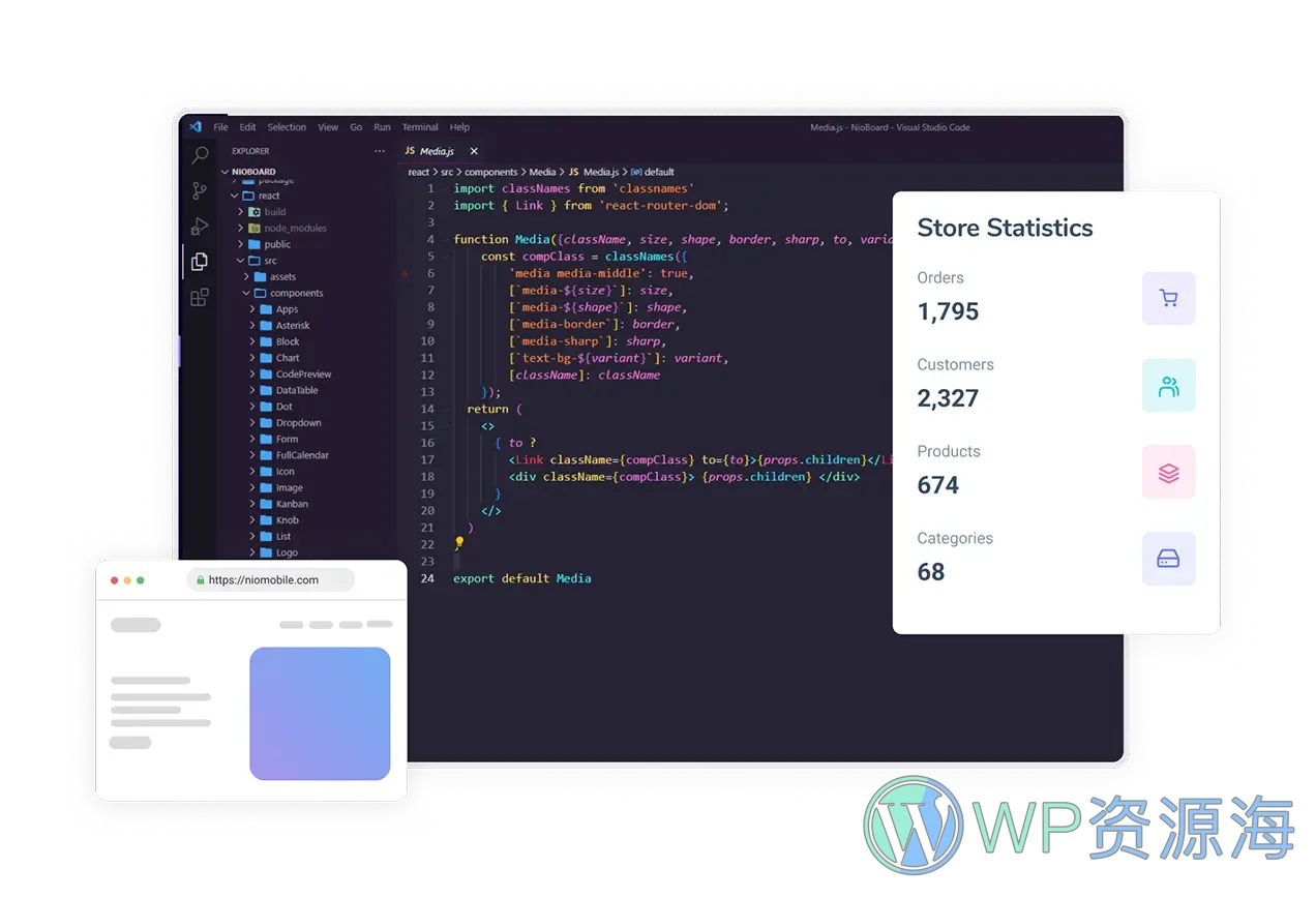 DashWind-超强多用途Tailwind CSS管理后台模板插图7-WP资源海 DashWind-超强多用途Tailwind CSS管理后台模板插图7-WP资源海