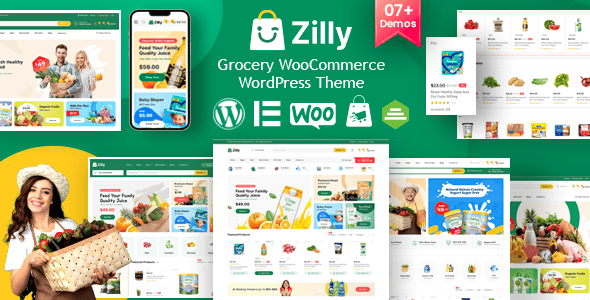Zilly-生鲜超市果蔬食品电商WordPress主题