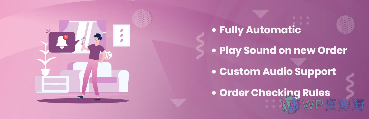 WooCommerce 新订单提醒通知功能插件推荐插图1-WP资源海 WooCommerce 新订单提醒通知功能插件推荐插图1-WP资源海