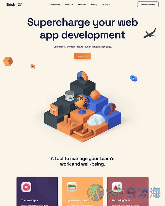 Brisk-多用途企业建站模板WordPress主题插图20-WP资源海