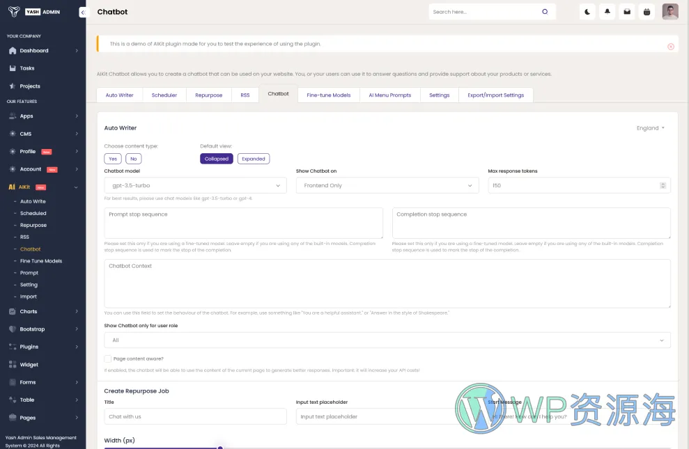 YashAdmin-专业漂亮的后台管理HTML5网站模板插图17-WP资源海
