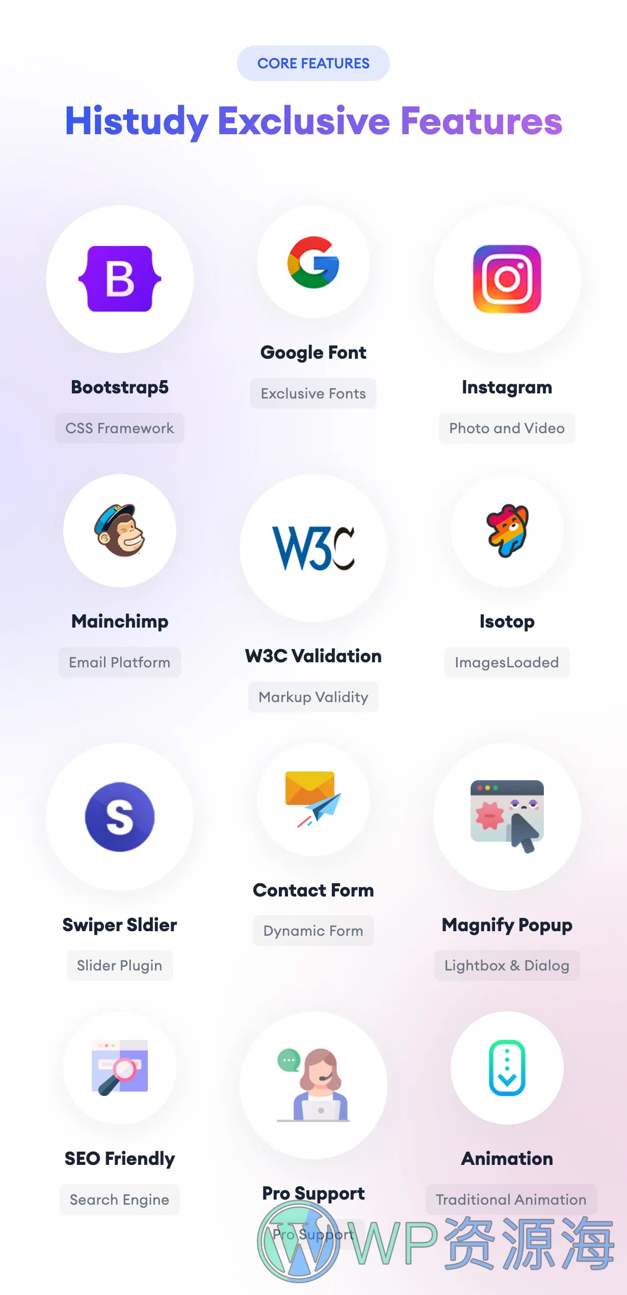 HiStudy-教育培训网课网校HTML5网站模板插图9-WP资源海
