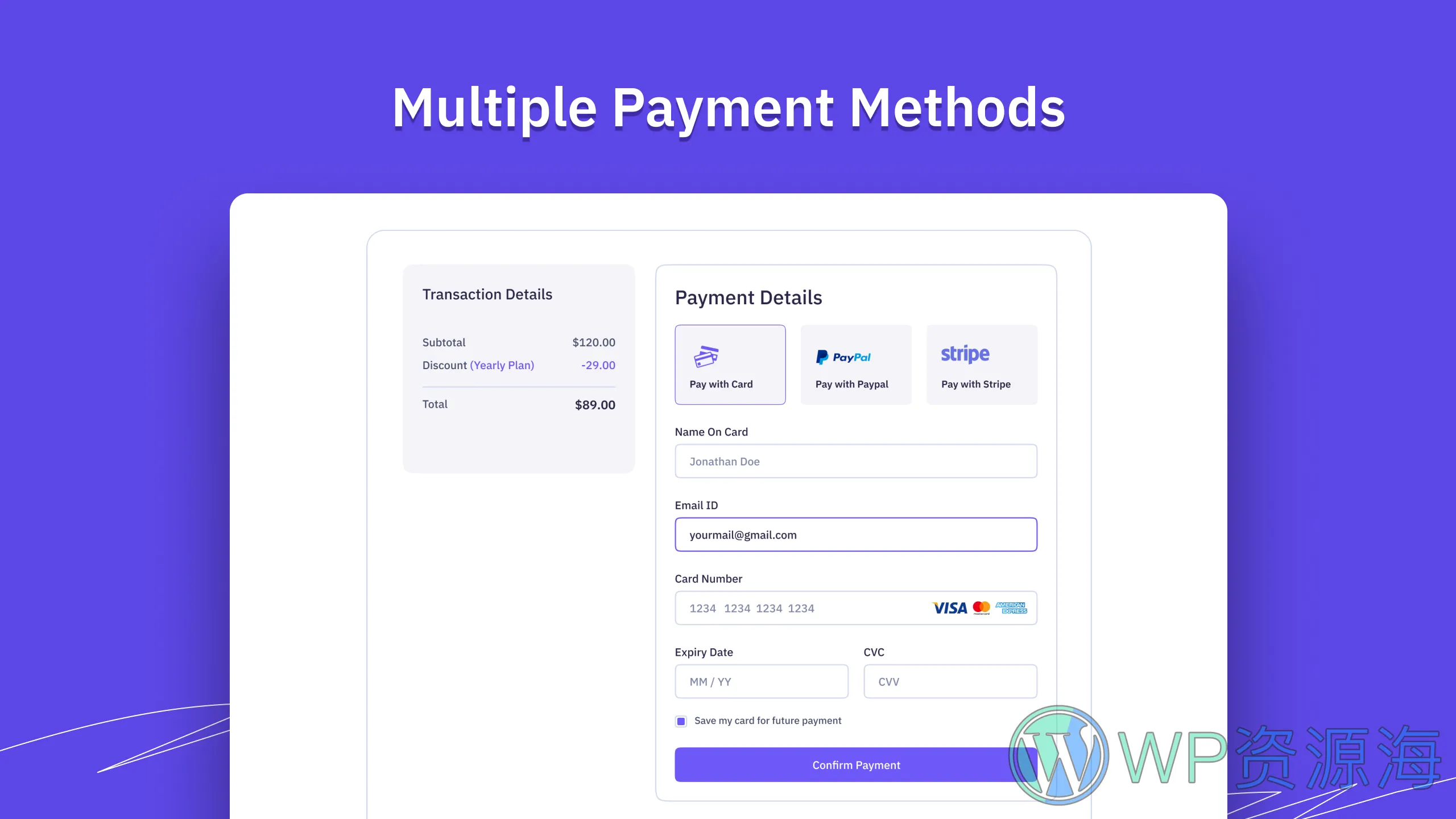 Better Payment Pro-更好的支付网关在线收款插件插图4-WP资源海