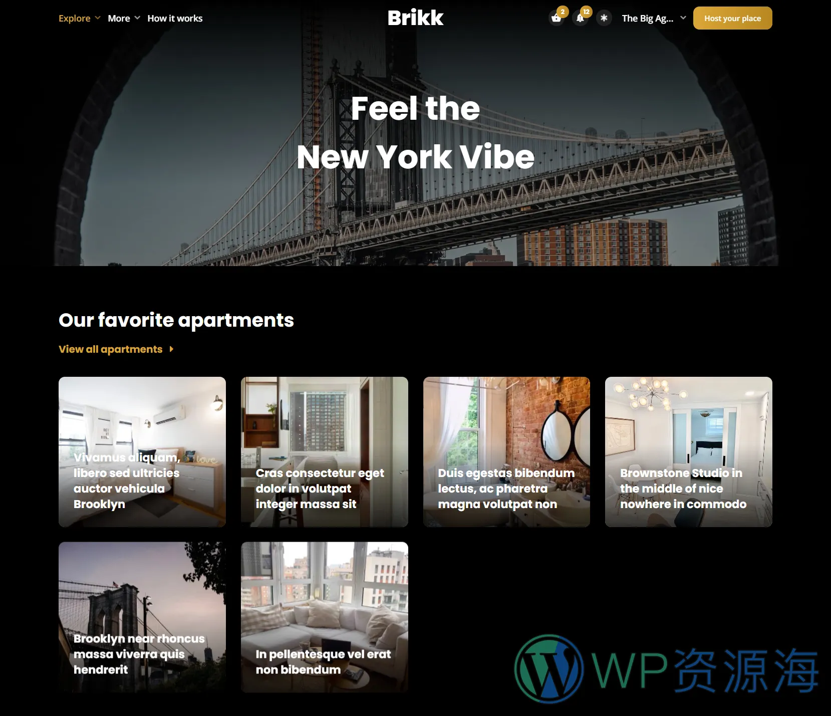 Brikk-本地生活/分类信息/目录列表WordPress主题插图4-WP资源海