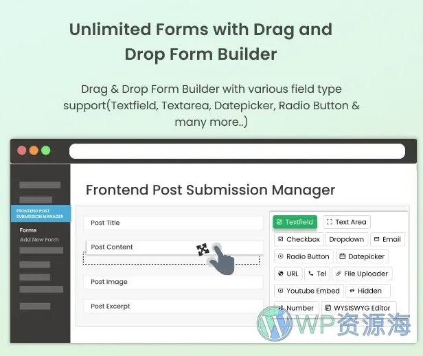 Frontend Post Submission Manager-前台投稿与用户中心WordPress插件插图13-WP资源海