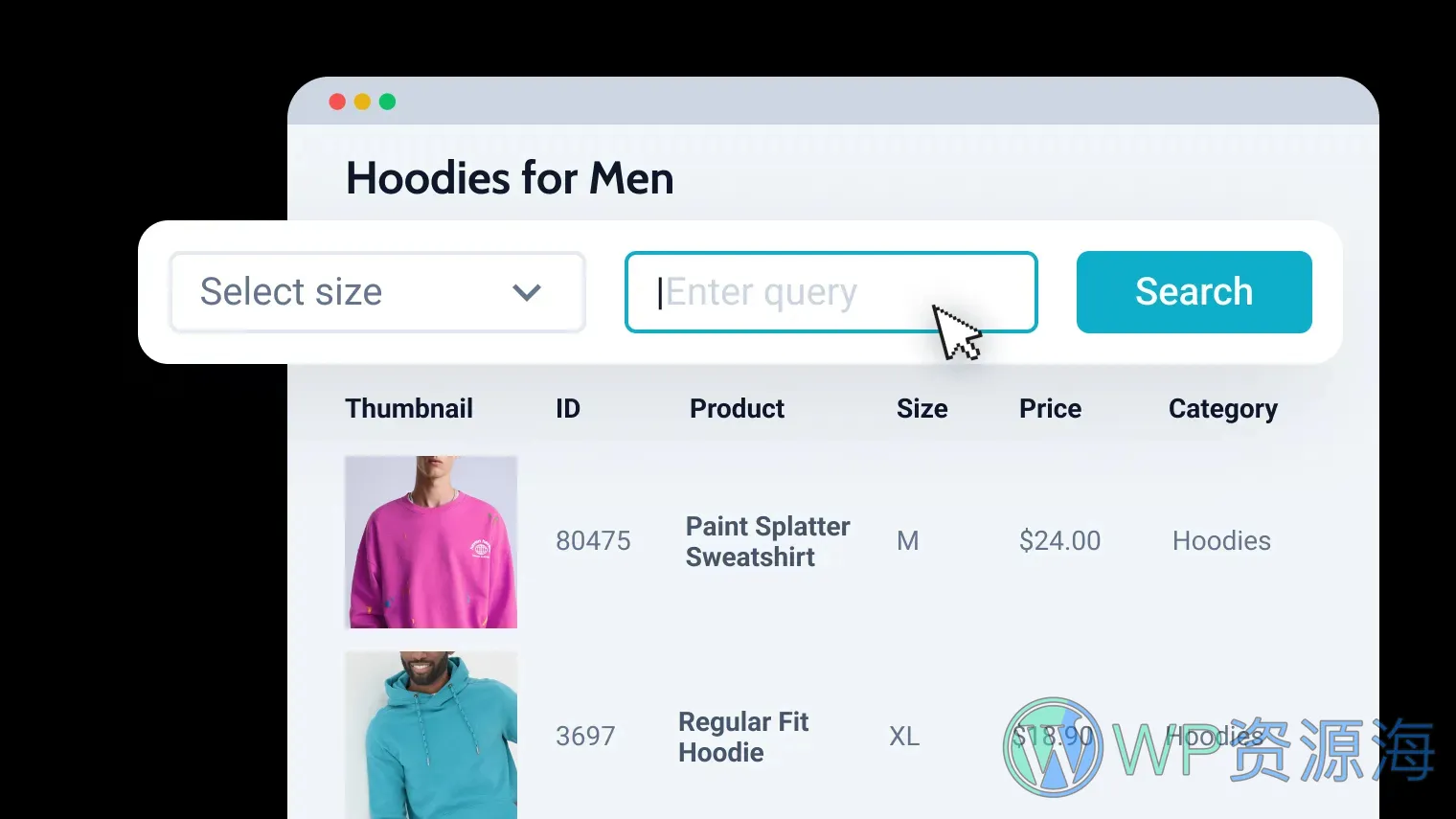 JetProductTables-多产品表格/商品对比筛选Woo插件插图5-WP资源海