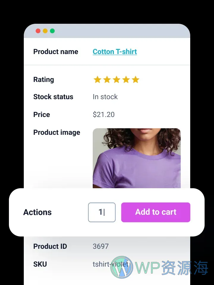 JetProductTables-多产品表格/商品对比筛选Woo插件插图6-WP资源海