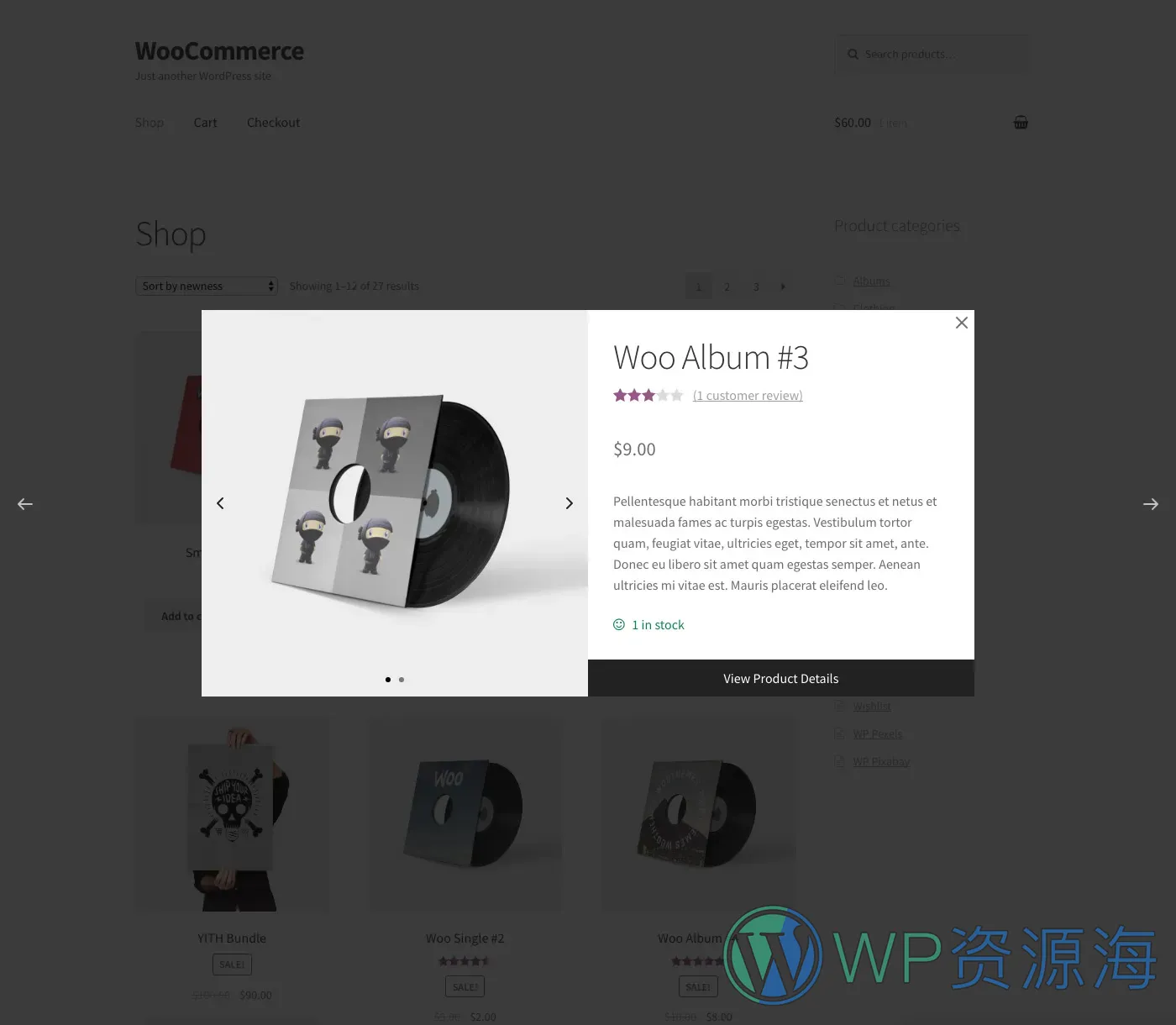 WPC Smart Quick View for WooCommerce 商品快速查看插件插图2-WP资源海