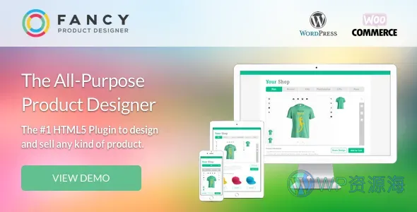 Fancy Product Designer-出色的电商产品设计工具Woo插件插图-WP资源海