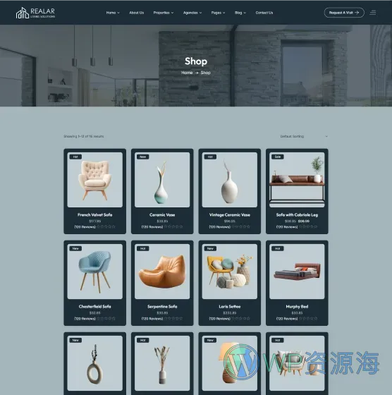 Realar-房地产房屋中介公司网站模板WordPress主题插图23-WP资源海
