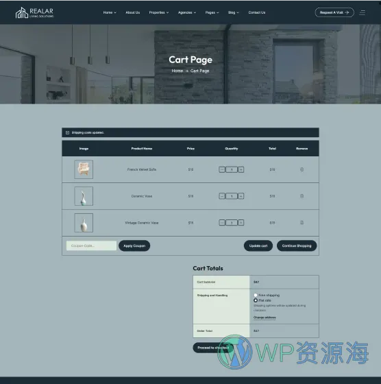 Realar-房地产房屋中介公司网站模板WordPress主题插图16-WP资源海