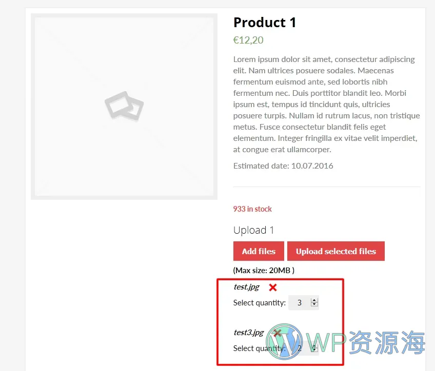 WooCommerce Upload Files-买家文件上传功能插件插图5-WP资源海