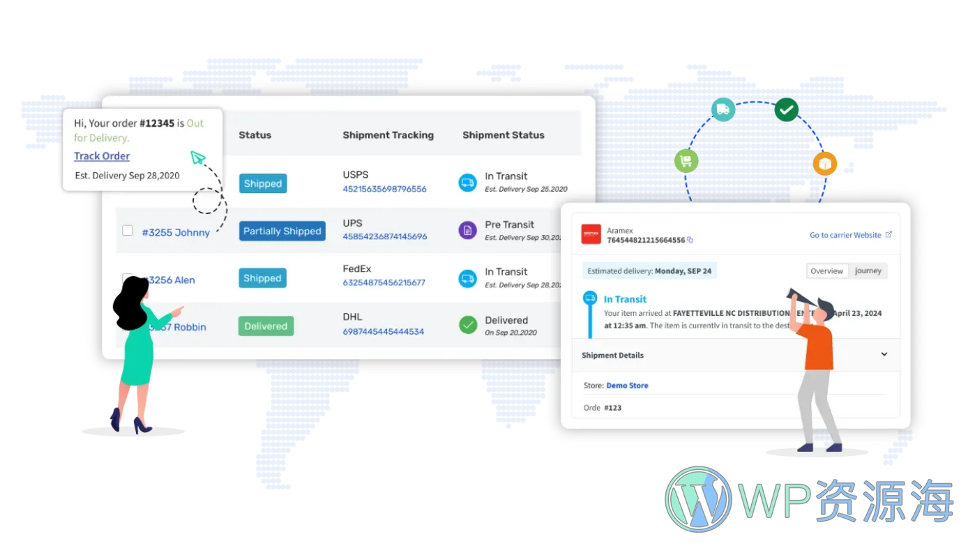 Advanced Shipment Tracking Pro-物流追踪/订单货物跟踪插件插图4-WP资源海