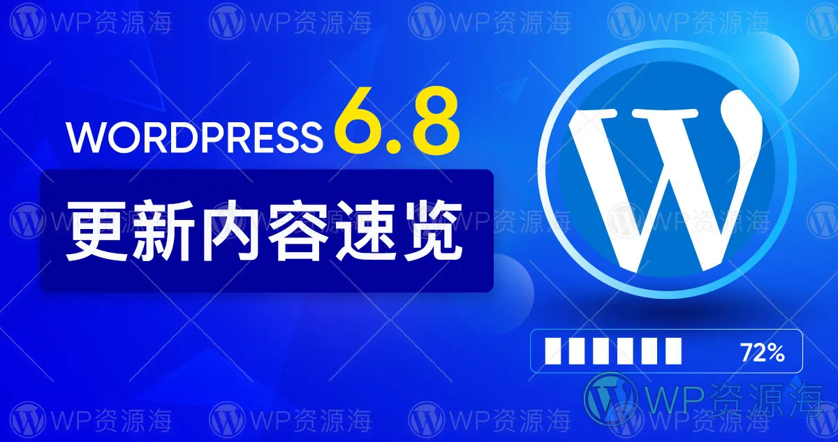 WordPress 6.8 正式发布：优化与更新内容速览！插图-WP资源海