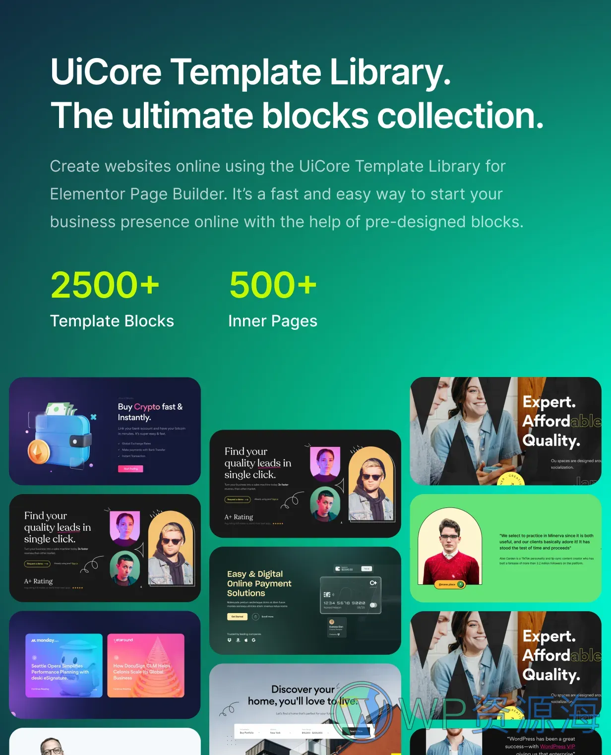Outgrid 多用途 Elementor WordPress 主题推荐插图1-WP资源海