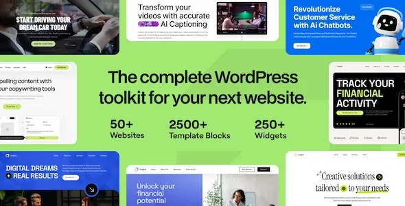 Outgrid 多用途 Elementor WordPress 主题推荐