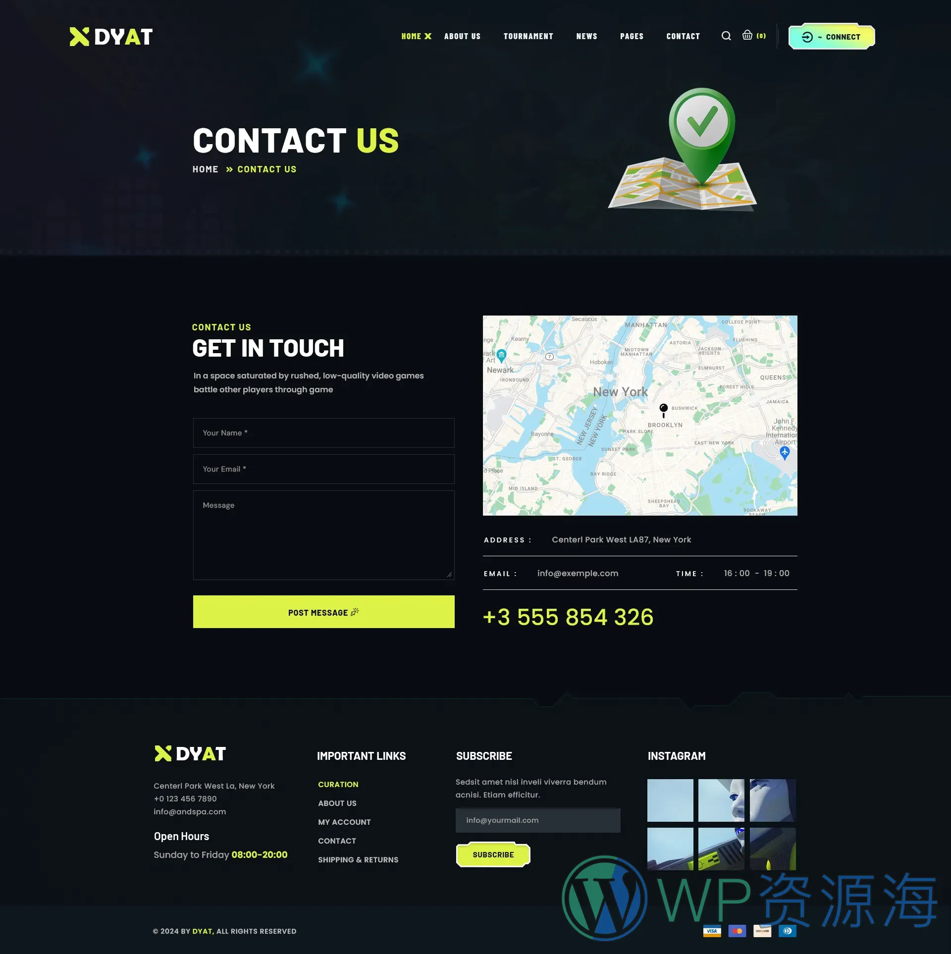 DYAT-超炫酷游戏NFT电竞网站WordPress主题插图30-WP资源海