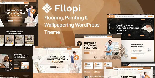 Fllopi – 地板瓷砖装饰装修公司HTML网站模板