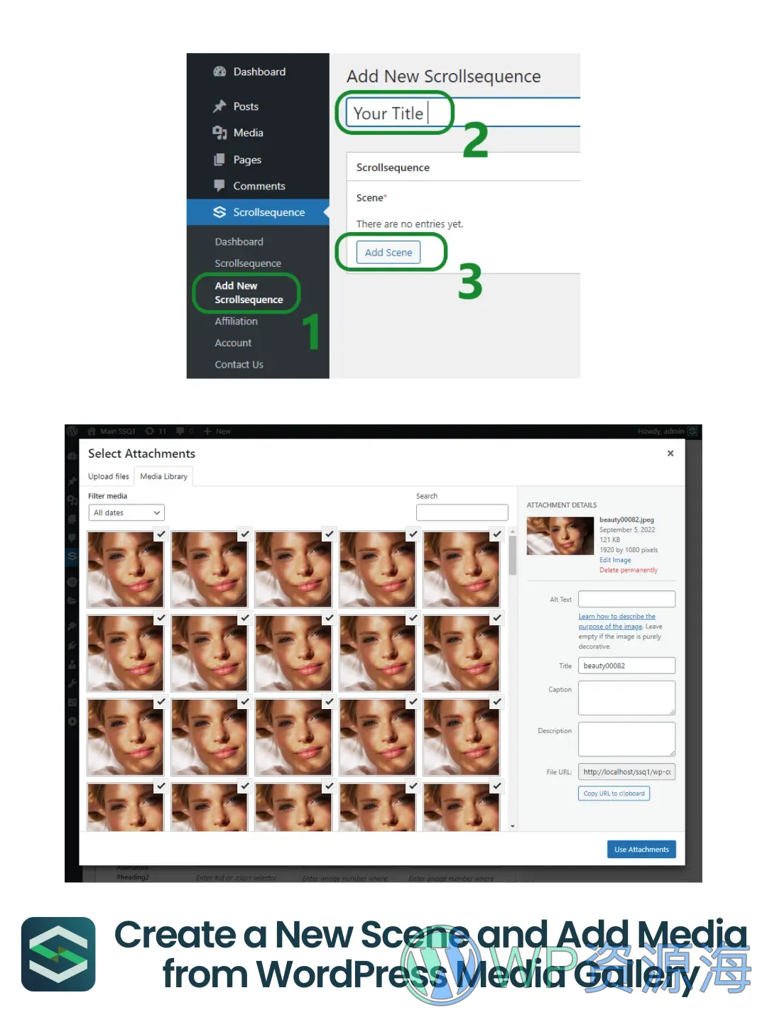 Scrollsequence Pro-超专业的滚动动画效果WordPress插件插图2-WP资源海