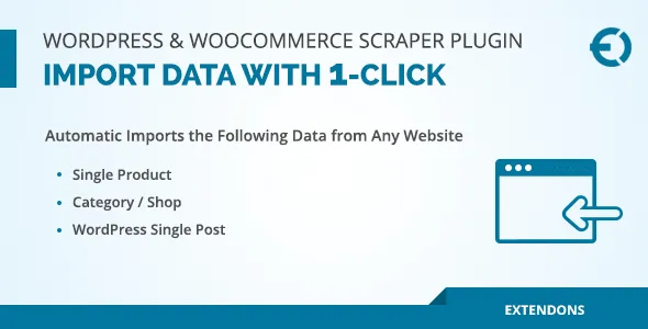 WordPress & WooCommerce Scraper-一键式内容采集与数据导入插件