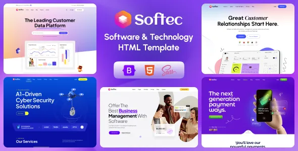 Softec-软件开发网络科技公司HTML模板