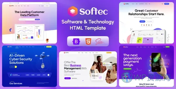Softec-软件开发网络科技公司HTML模板插图-WP资源海 Softec-软件开发网络科技公司HTML模板插图-WP资源海