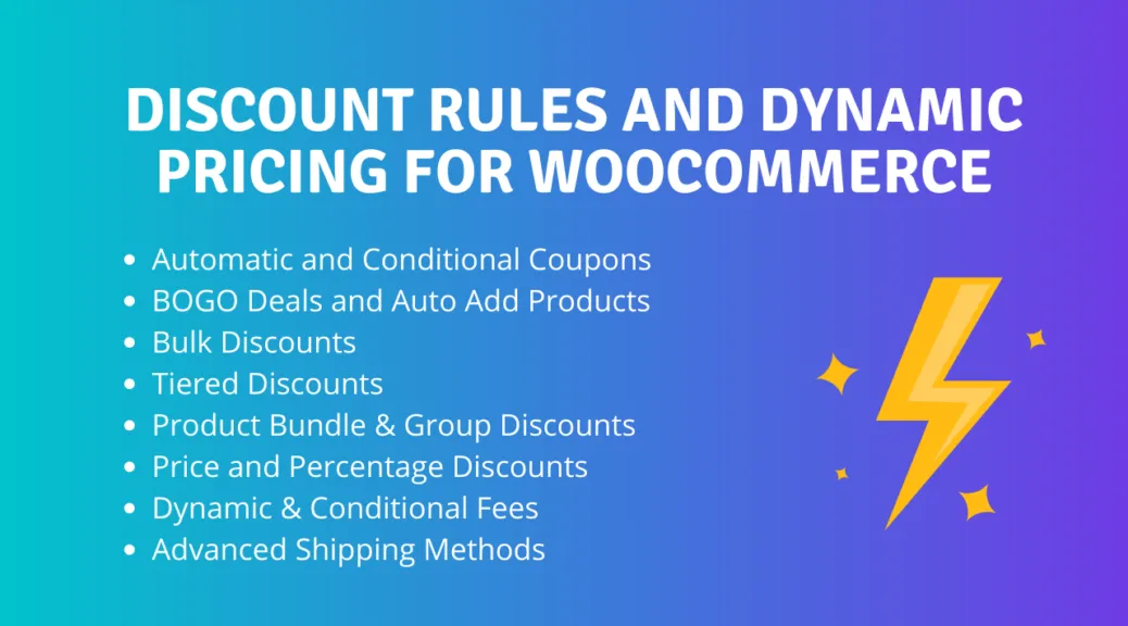 WooCommerce Dynamic Pricing and Discounts 灵活定价与折扣优惠插件