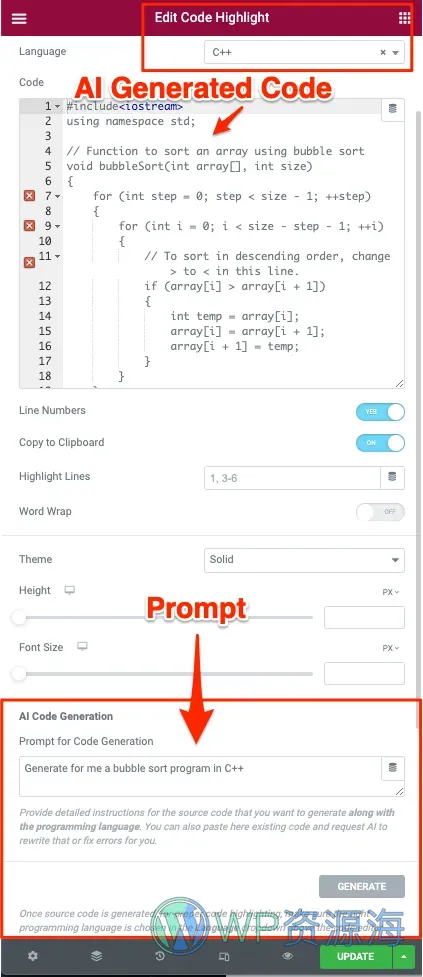 AI Assistant for Elementor-OpenAI GPT 驱动的AI内容&图像生成插件插图14-WP资源海