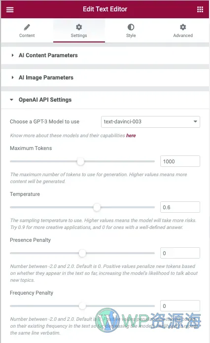 AI Assistant for Elementor-OpenAI GPT 驱动的AI内容&图像生成插件插图6-WP资源海