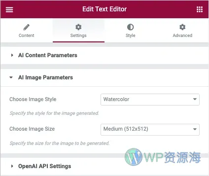 AI Assistant for Elementor-OpenAI GPT 驱动的AI内容&图像生成插件插图8-WP资源海