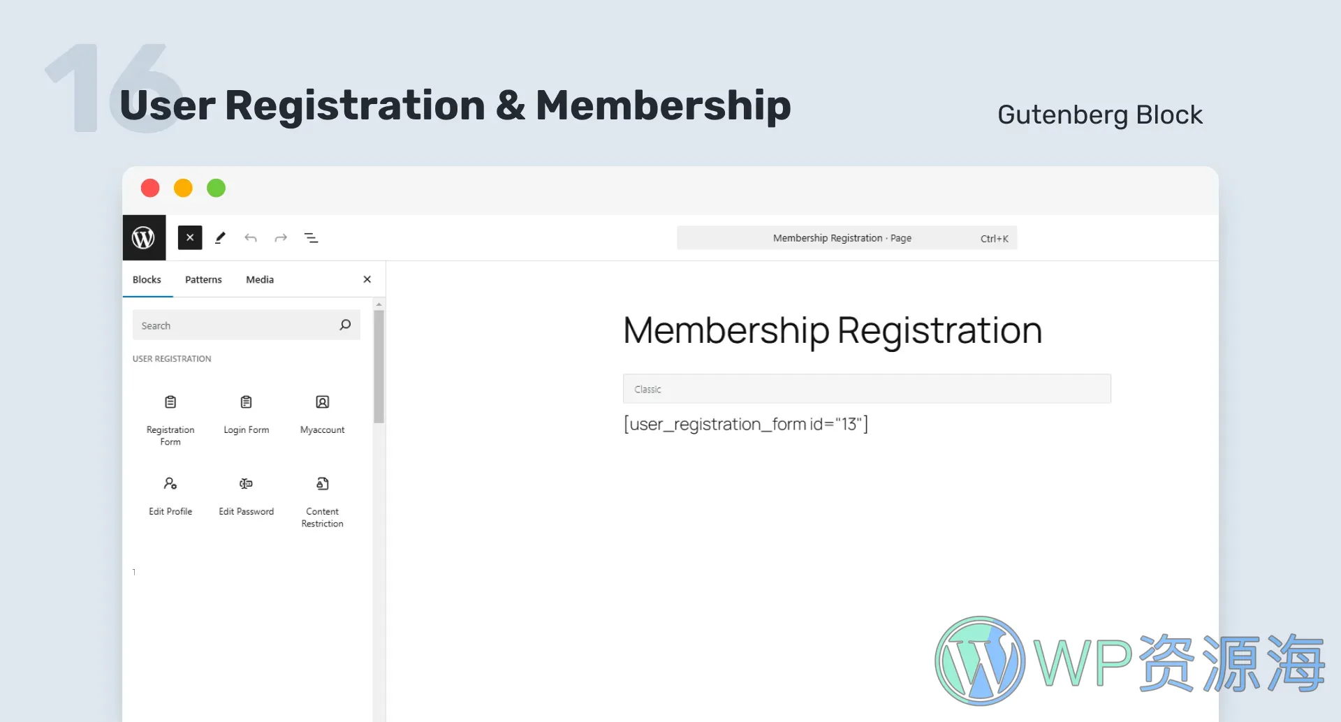 User Registration Pro-用户注册&会员管理系统WordPress插件插图17-WP资源海