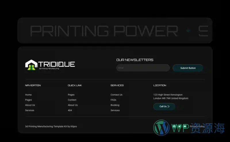 3D打印制造印刷印染网站模板_一键导入式WordPress整站模板插图8-WP资源海