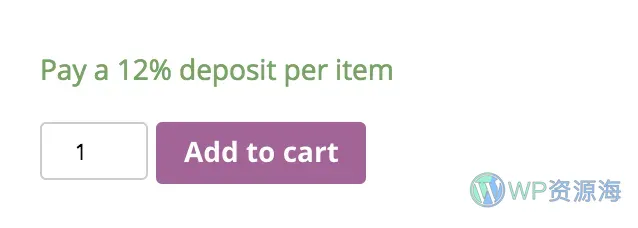 WooCommerce Deposits-分期付款定金支付插件插图4-WP资源海
