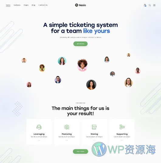 Nexio-广告营销创意设计咨询WordPress主题插图8-WP资源海
